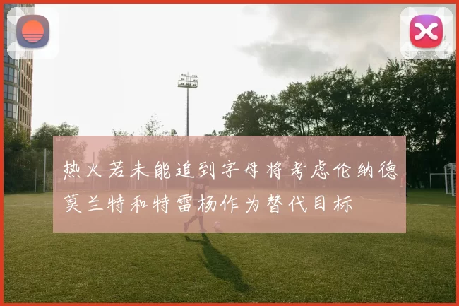 热火若未能追到字母将考虑伦纳德莫兰特和特雷杨作为替代目标